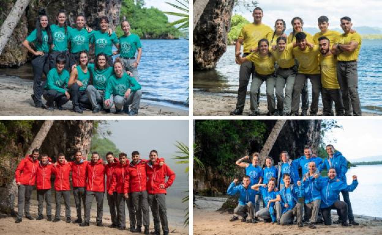 Así son los 37 candidatos a ondear la ikurriña de 'El Conquis' El